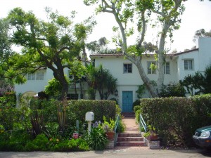 The Amalfi home where silent-screen actress Billie Dove, and later actor Eddie Albert and his wife Margo, once lived. Photo: Michael Oldham