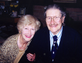 Natalie and John O'Hare celebrated their 53rd wedding anniversary at home in 2001.