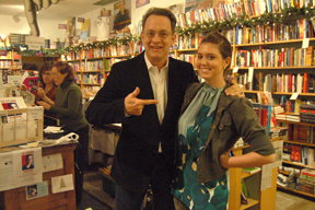 When Tom Hanks was introduced to Katie O'Laughlin's daughter, Elizabeth, he swept his hand around the store and said, 