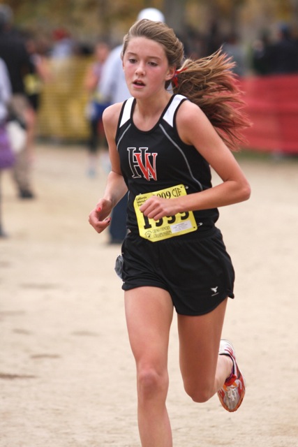 Cami Chapus won the state Division IV cross country title for the second straight year last Saturday in Fresno.