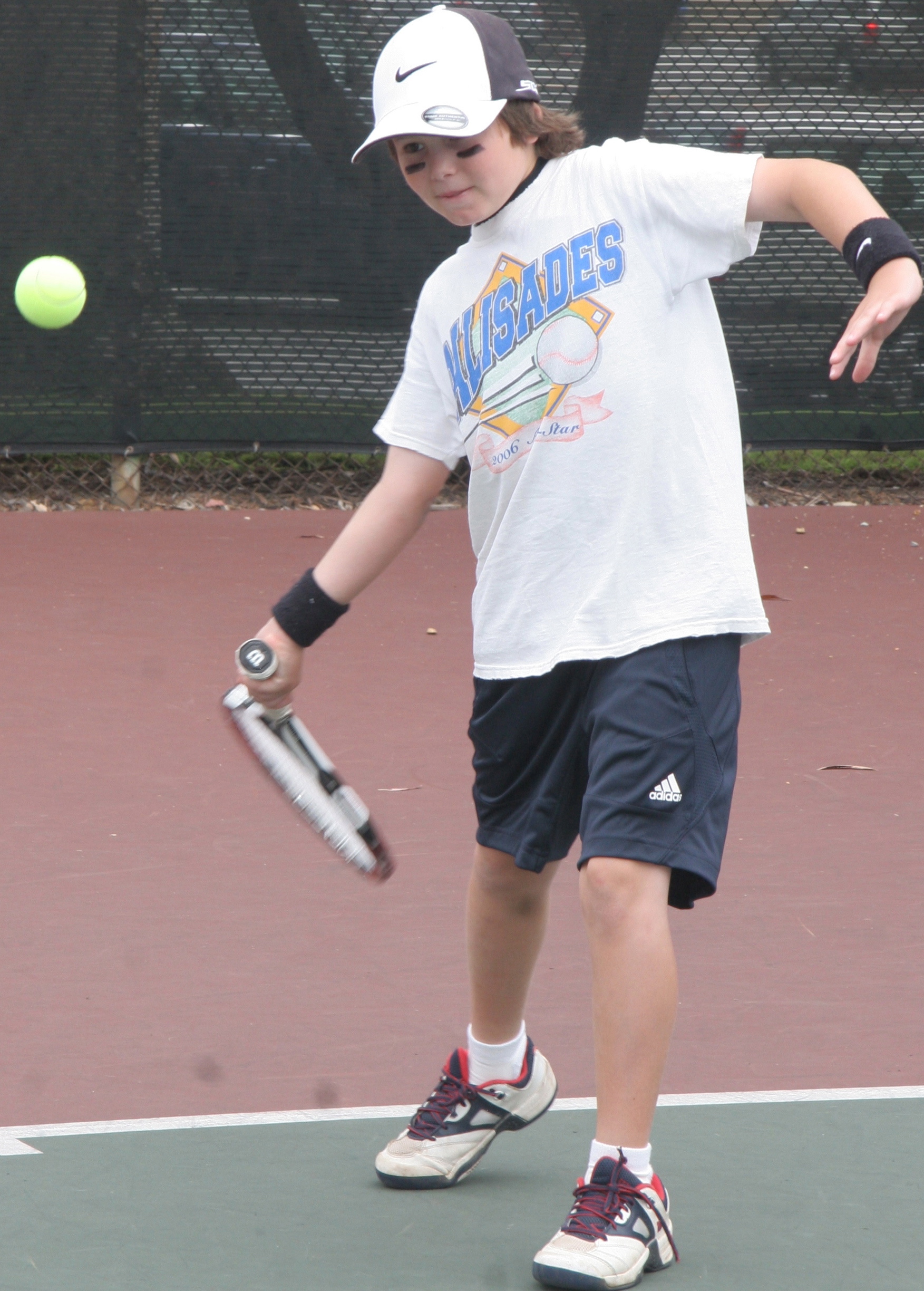 Adam Stryer won the boys 12s Novice Division of the Santa Monica Junior Open.