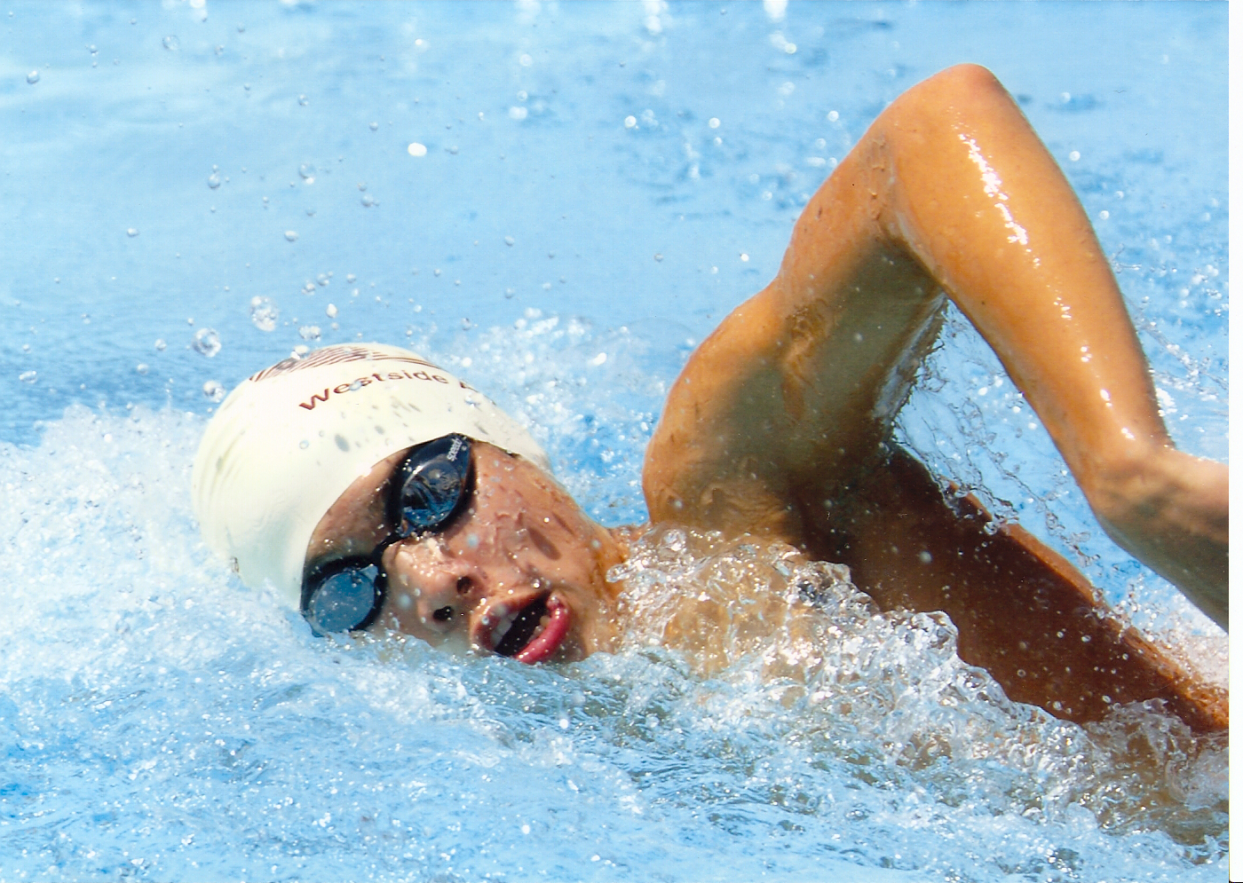 Danny Fujinaka, a junior at Harvard-Westlake High, qualified in the 500 freestyle for the Junior Nationals.