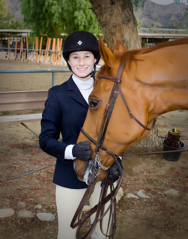 Palisades High sophomore Haley Berman and Kennedy. Photo: Holly Martin