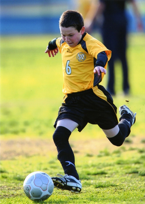 Riptide's Jonah Jacobson takes a shot during the U10 boys final. Photo courtesy of Denise DeSantis