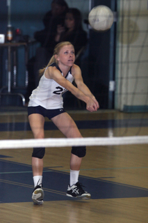 Senior libero Tait Johnson served three aces and added eight digs in Palisades' four-game loss to Taft in the City Division II playoffs.