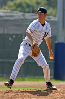 Buck Traweek pitched a two-hitter with four strikeouts in Monday's 9-0 victory over Hamilton--the Dolphins fourth straight league shutout.