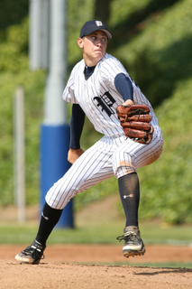Jonathan Moscot pitched a seven-hitter in the Dolphins' 3-2 playoff victory over Banning last Wednesday.