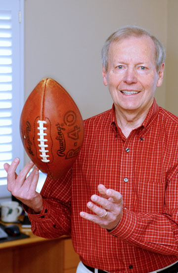 Author Lynn Borland researched tirelessly for over three years to write the biography of University of Washington coaching great Gil Dobie, entitled 