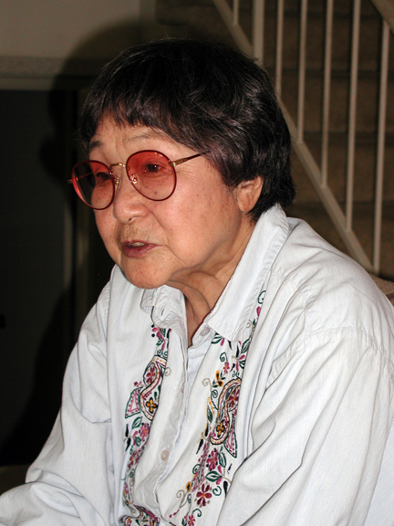 Last week, Kazu Sueishi spoke to students at Palisades Charter High School about her personal experience surviving the bombing of Hiroshima on April 6, 1945. Photo: TV Fan