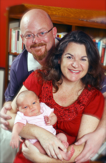 Thom and Elaine Peters are enjoying their daughter, Rachel, who is the Palisadian-Post's First Baby of the Year winner.