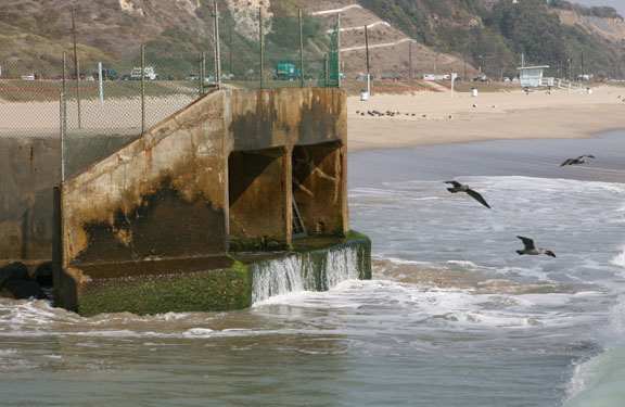 Water quality at Temescal Canyon along Will Rogers State Beach suffered because the city's Low-Flow diversion failed to reroute urban runoff away from the beach.