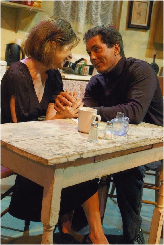 Maureen Folan (Linda DeMetrick) and Pato Dooley (Ty Power) rekindle a wistful romance with their hopes and dreams on the line