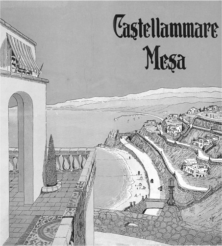 This marketing brochure was published in 1927, touting Castellammare (Italian for 