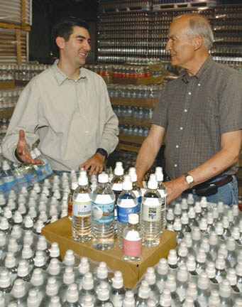 Palisades native and Chameleon founder Derek Reineman, left, and his father Bill have been working together since the company's beginning 10 years ago.