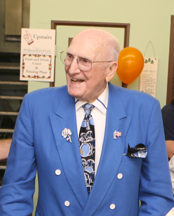Charles Bernard (Charley) Brown at the Palisadian-Post's 80th birthday party last October.