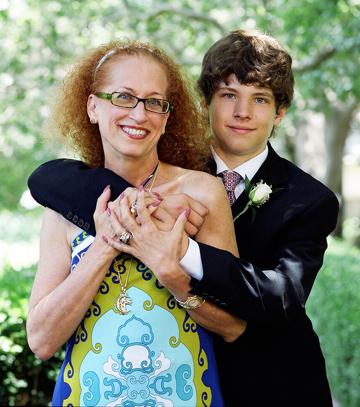Linda Palazzolo Duffey and her son, Samuel. Photo: Chuck Gardner Photography