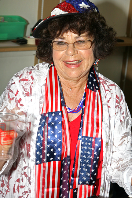 Parade VIP luncheon organizer Carolyn Haselkorn