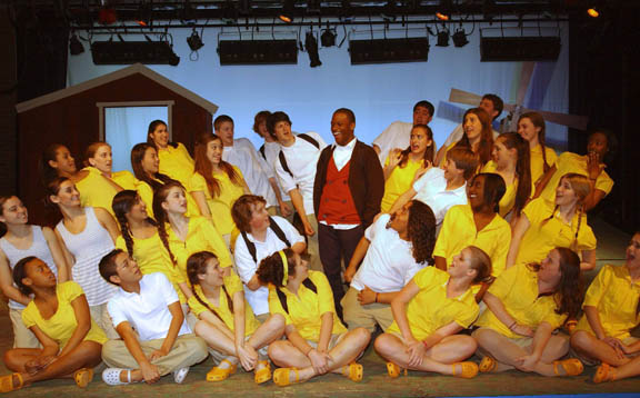 A scene from PaliHi's spring musical production of 
