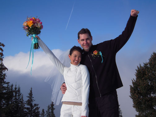 Lisa Isomura and Matthew Plume