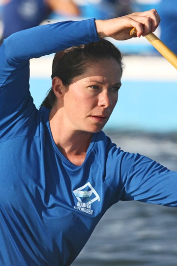 Pacific Palisades resident Alli Kahanamoku, vice president of Marina del Rey Outrigger Canoe Club, is also a descendant of the Duke Kahanamoku, who introduced surfing to the continental United States.