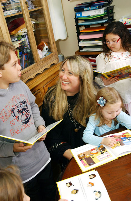 Palisadian Julie Firstenberg Kamins will appear at Village Books on Saturday at noon to sign her new children's book, 