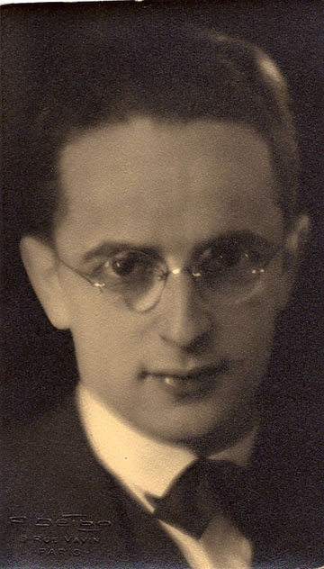 A youthful Frederick (Fritz) Kohner.