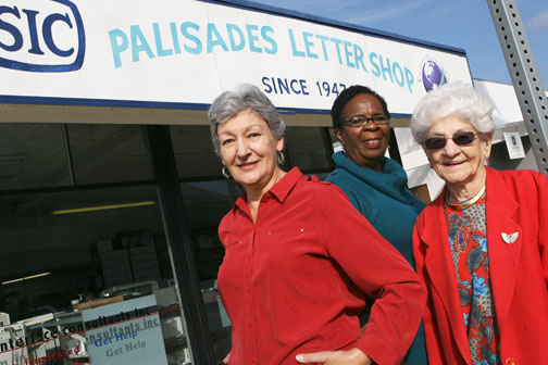 Phyllis Genovese, left, and Sylvia Grieb will ride as parade marshals on the Fourth of July.