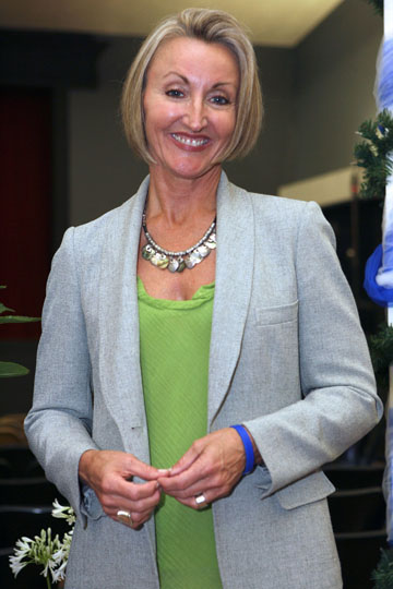 Pamela Magee, a native of Mississippi, is the new principal of Palisades Charter High School. Rich Schmitt/Staff Photographer