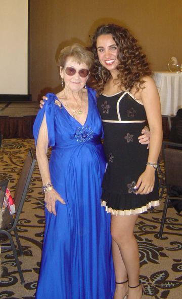 Palisades Charter High School honored English teacher Rose Gilbert and alumnus Michelle Mahanian at the first annual Pali Spirit Award dinner on Sunday.