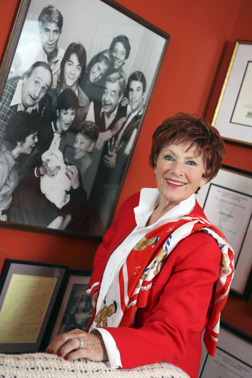 Marion Ross, at her Woodland Hills home, looks back fondly on her days starring on the hit ABC sitcom 