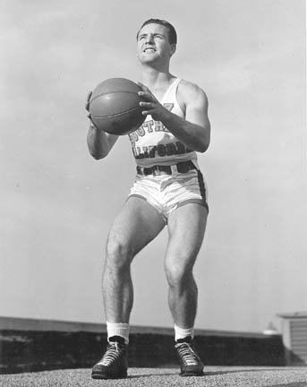 Tom McGarvin was an All-Pacific Coast Conference basketball player in his senior year at USC in 1939-40.