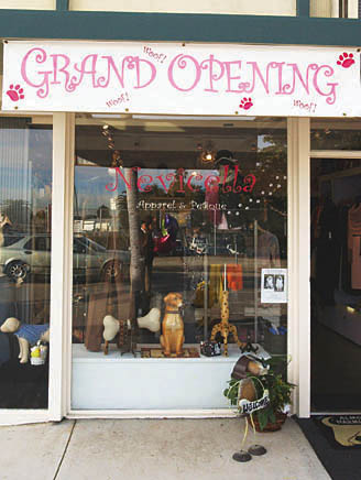 Nevicella Apparel & Petique, which sells both women's clothes and pet accessories, opened in December at 857 Via de la Paz and hopes for a prosperous first year.