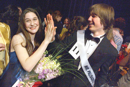 Genna Rochlin and Alex Ouligian are the new Miss and Mr. Palisades.