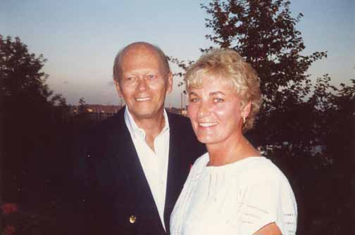 Bert Mulligan and his wife, Carol