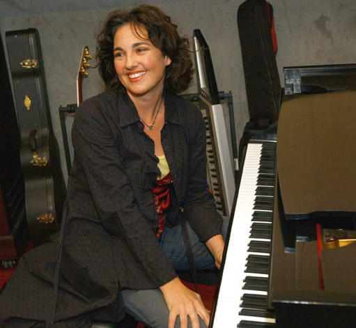 Working at her 1928 Steinway Piano, Starr Parodi wrote five original songs for her new album, 