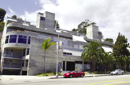 Jake Mathews of 9 Mile Investments recently purchased the vacant six-story building at 17351 Sunset Blvd., just north of Pacific Coast Highway, and hopes to completely renovate the mixed-use complex in 12 to 16 months. Photo by Rich Schmitt/Staff Photographer