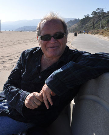 Marty Sugarman at Will Rogers Beach. Photo: Randy Young