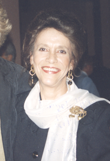 S. Leigh Taylor in 1995, when she was inducted as president of the Pacific Palisades Chamber of Commerce.