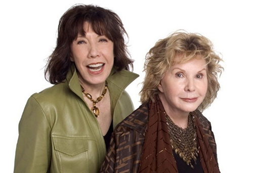 Comedienne Lily Tomlin (left) and writer Jane Wagner will host a fundraiser for the Santa Monica Playhouse.